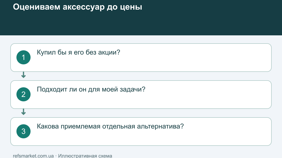 Техника с бесплатным аксессуаром: как посчитать выгоду комплекта